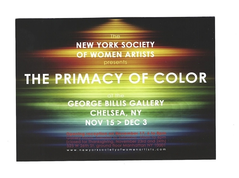New York Society of Woman Artists: The Primacy of Color