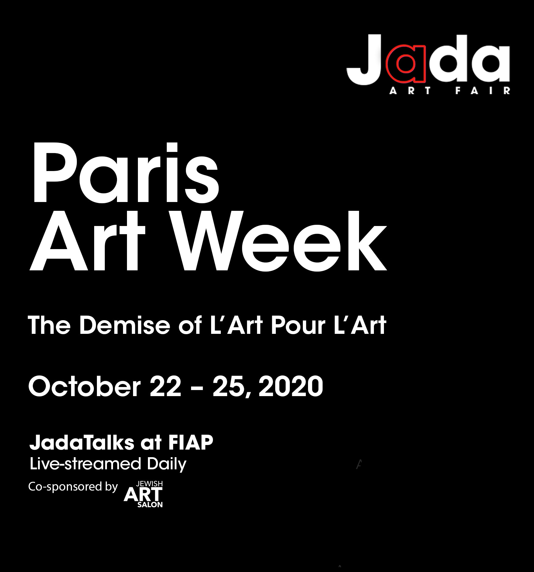 Call for online Speakers at the Paris Art Week