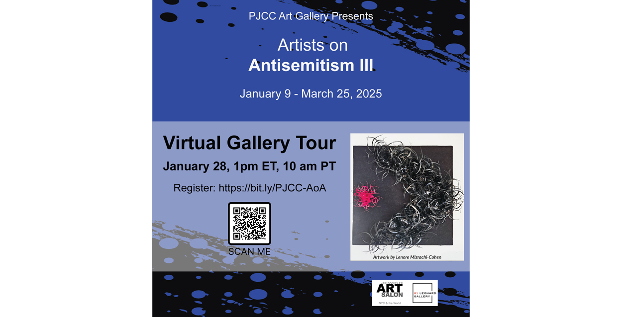 Artists on Antisemitism III at the Peninsula JCC