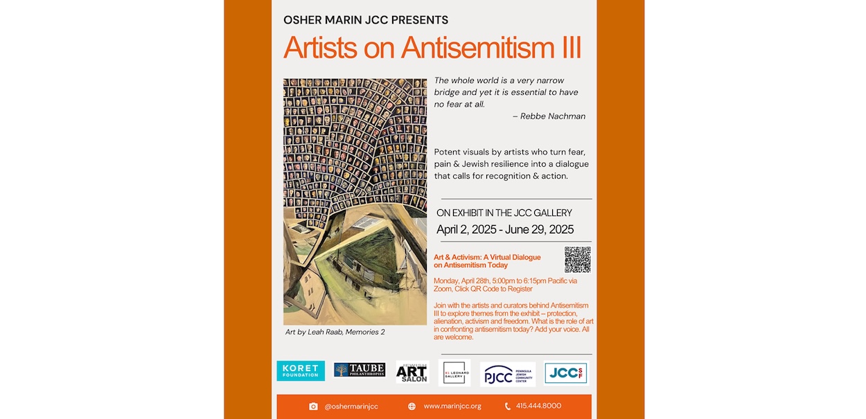 Artists on Antisemitism III at the Osher Marin JCC