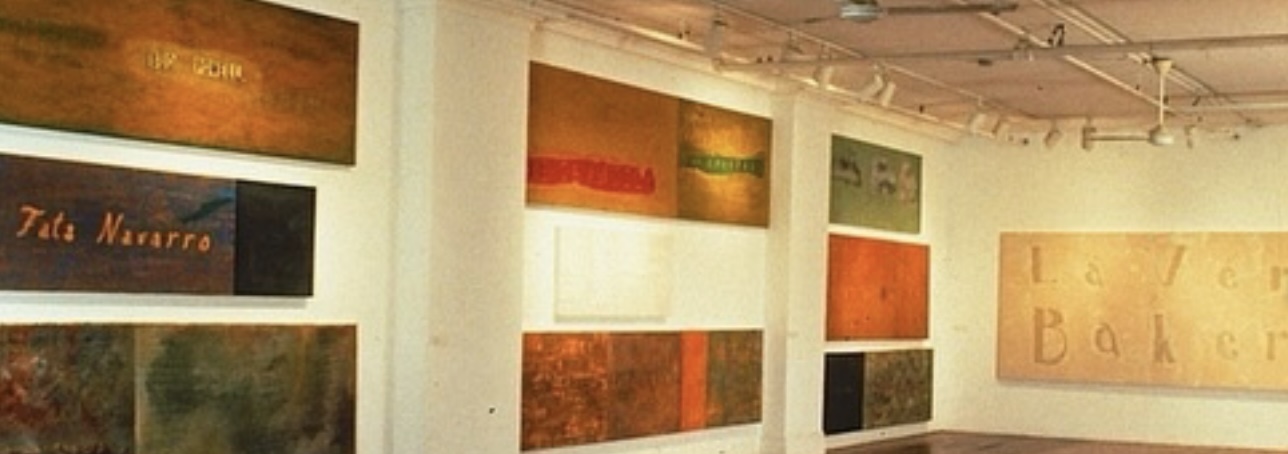 Archie Rand’s Landmark Letter Paintings Acquired by Italy’s Modena FC Collection